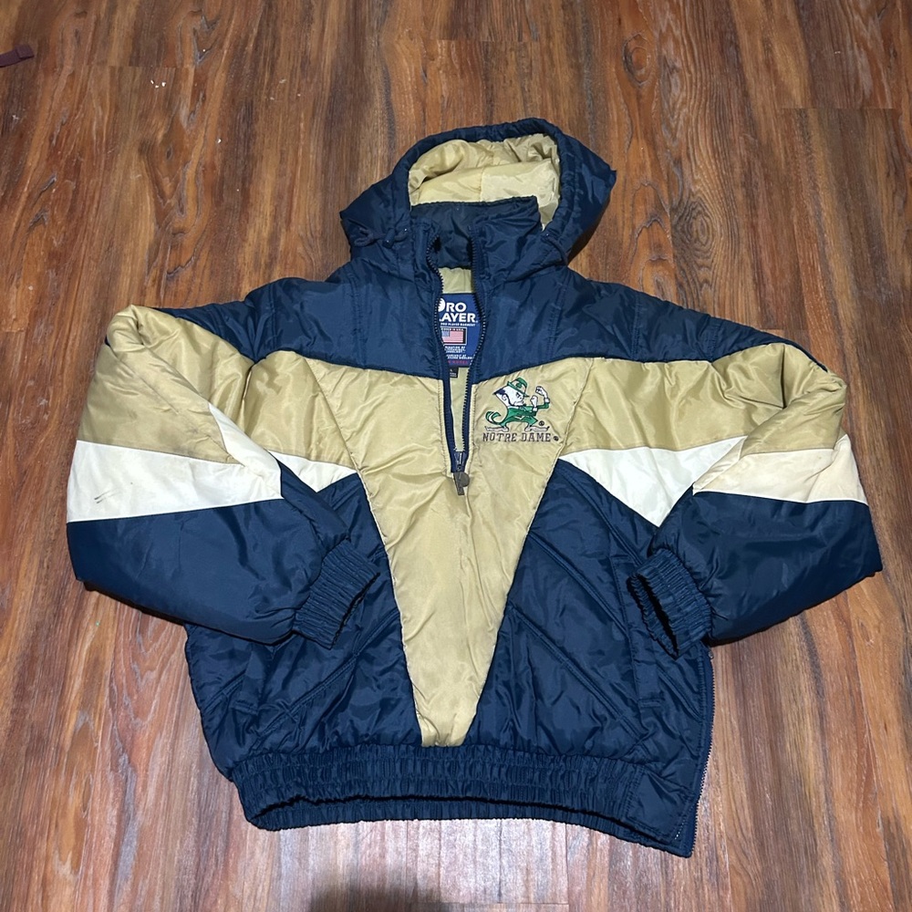 SOLD Vintage Pro Player Notre Dame Jacket
